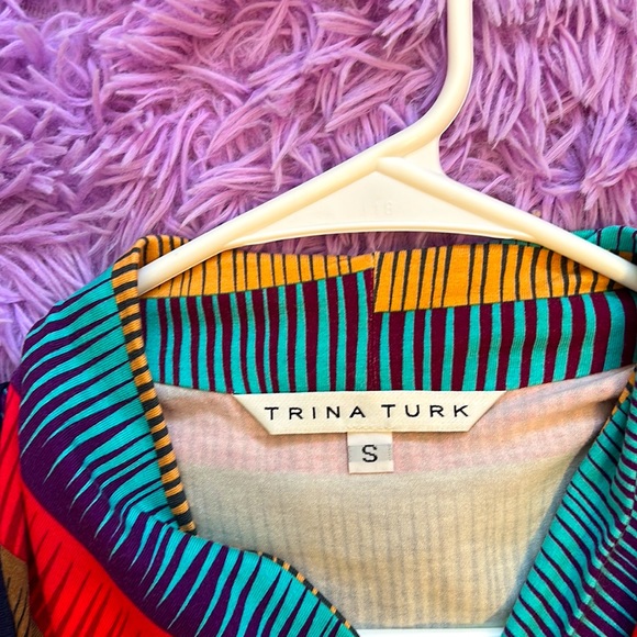 NWOT: Trina Turk ‘Raissa’ Racerback Cowl Neck Jumpsuit! 😊 - Picture 3 of 7